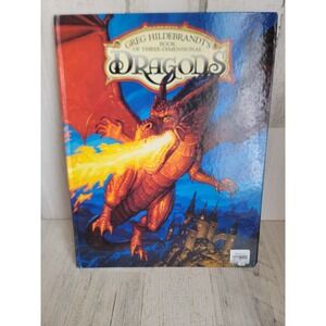 Greg Hildebrandt's three dimensional Dragon book pop up unique collectible
